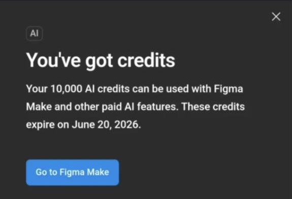 Figma free credit 😸