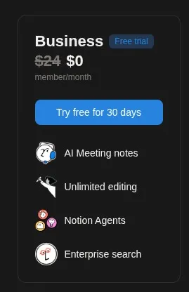 Notion Pro 1 Bulan Free 📝